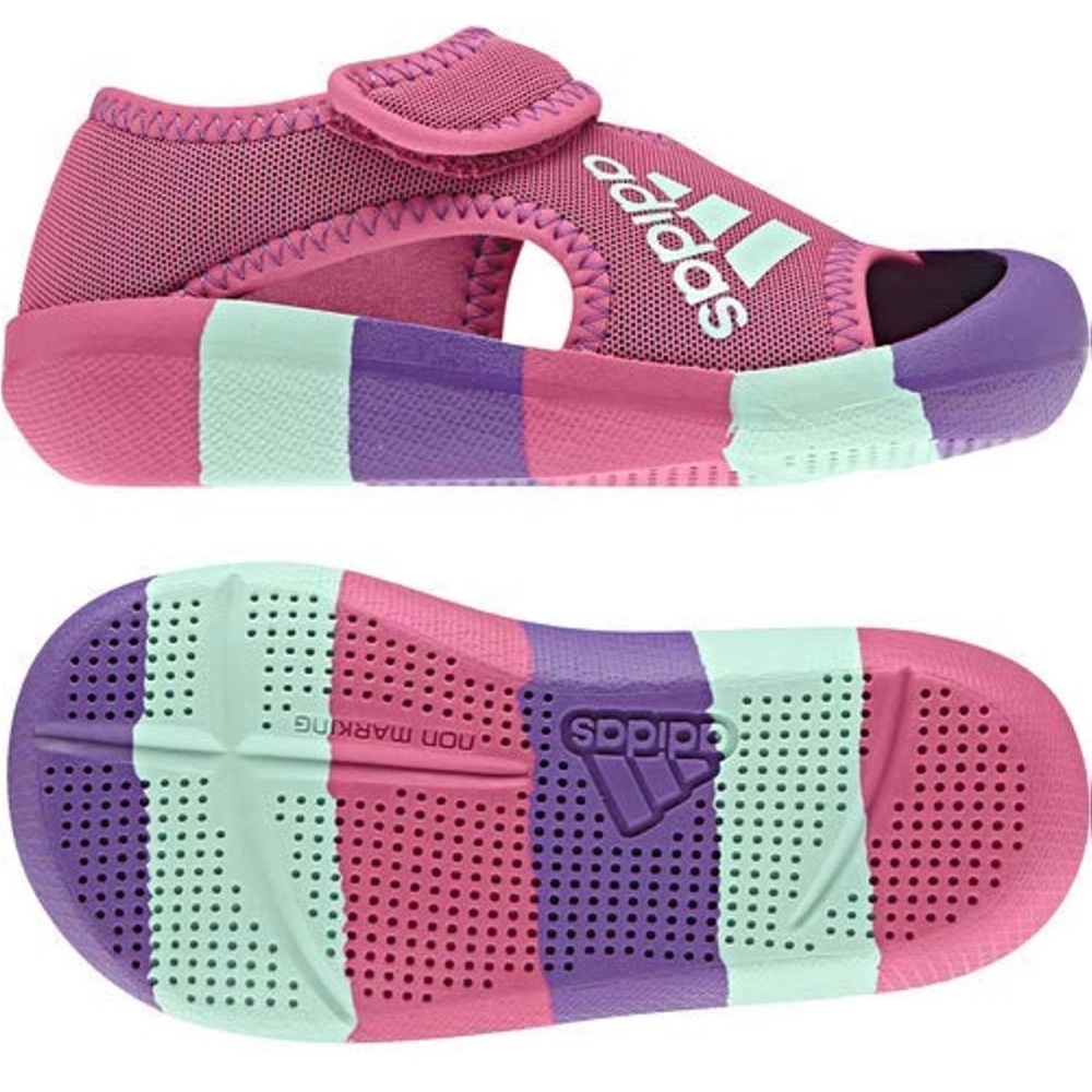 Adidas Closed Toe Sandal Size 4